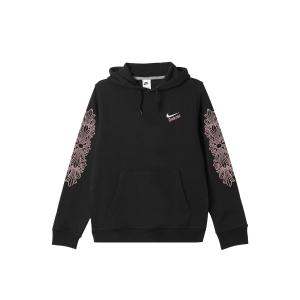 Nike Мужская толстовка с капюшоном, черная, средней толщины