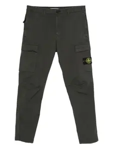 Брюки с накладными карманами Stone Island, серый