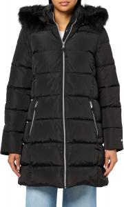 Женская повседневная базовая удобная плотная стеганая куртка Tommy Hilfiger, Black