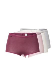 Бой-шорты SLOGGI Basic+, Mottled Grey/Rose/Wine Red/White