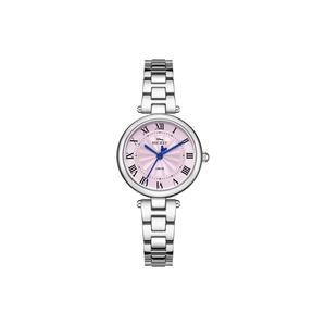 Disney Часы Quartz Movement Alloy Strap Watch Women's Watch White Dial, Glaze Pink