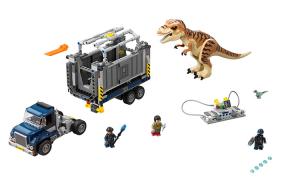 Транспортное средство тираннозавра рекс пластиковые строительные блоки 609 деталей 75933 LEGO