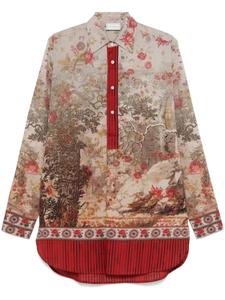 Pierre-Louis Mascia рубашка Dantes, серый