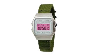 CASIO Ретроффит серия кварцевый механизм нейлоновый ремешок женские часы white dial