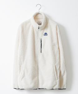 Мужская ветрозащитная флисовая куртка Kappa с длинным ворсом