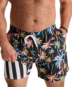 Мужские плавки Black Nights Tropical 5.5" Chubbies, черный