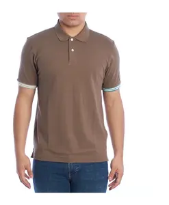 Рубашка-Поло с коротким рукавом La Martina, коричневый