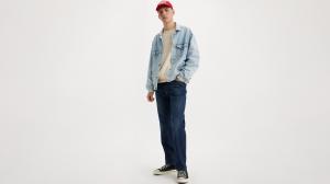 Мужские джинсы 501 Slim Taper Fit Levi's, Runaway Train - Dark Wash - Stretch