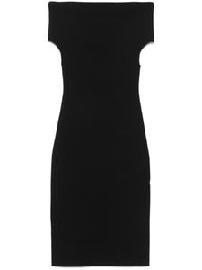Трикотажное платье макси TOTEME, черный
