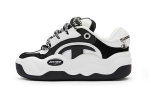 Кроссовки Champion Skateboarding Shoes Women's Low-top Black, черный/белый