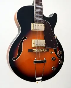 Электрогитара Ibanez AG Artcore полноакустическая, коричневый санберст