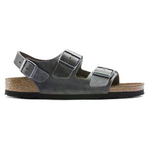 Сандалии Milano с мягкой стелькой унисекс из железа Birkenstock, Iron
