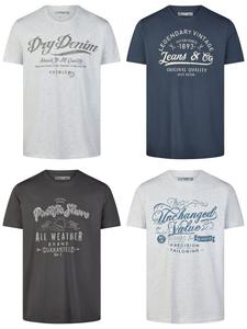 Набор из 4 разноцветных футболок RIVLeon