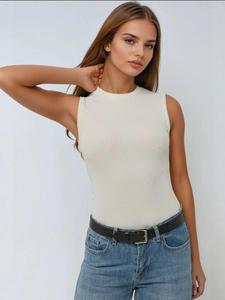 Вязаный топ Hiccup, белый