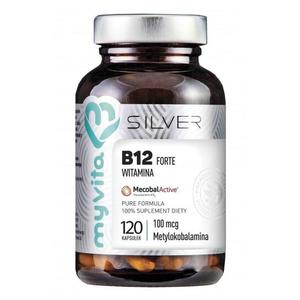 Silver Pure 100% витамин B12 Форте 120 капсул MyVita
