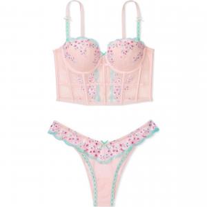 Victoria's Secret Женский комплект нижнего белья розовый