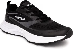 Мужские кроссовки Nautica на шнуровке - для бега, ходьбы и тенниса с максимальной амортизацией - удобные спортивные кроссовки с улучшенной поддержкой - Балаклава, белый