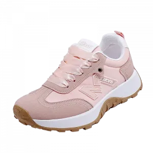 Низкие повседневные кроссовки для женщин ZULISHI, розовый