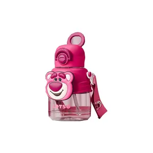 Disney Соломенная бутылка для воды big belly tritan материал белый черный 750ml