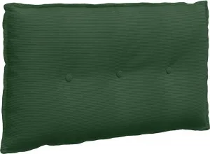 Подушка для спины Jungle Green 80 x 50 см, вельветовая ткань vidaXL