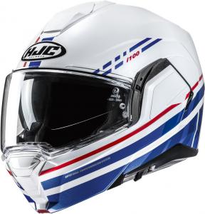 Шлем HJC i100 sysma, White/Blue/Red