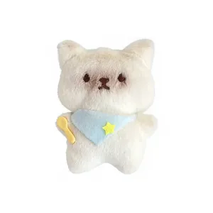 Милый котенок кролик пищащий шарм брелок плюшевый шарм для рюкзака длина 11,5 см/высота 13,5 см MDH