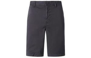 Повседневные шорты мужские угольно-черные HUGO BOSS