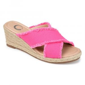 Босоножки на танкетке Shanni Journee, фуксия