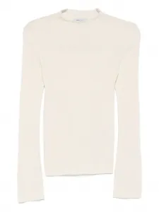 Вязаный свитер в рубчик Philo-Sofie, нейтральный