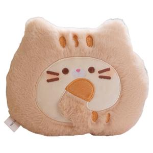 Плюшевая кукла в виде милого кота в полоску Cartoon Cute Butter Cookie Cat, высота 23см/50см DUOMIAOYOU