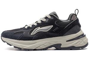 Li Ning LINING Beichen Lifestyle Shoes Men, Фантомный черный/Дымчатый серый