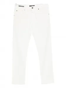 Хлопковые джинсы со шлевками Pantaloni Torino, белый