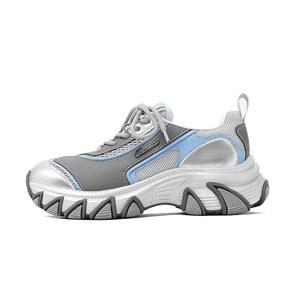 Низкие массивные кроссовки с амортизацией, увеличивающие рост, женские, серебристые CAMEIDO, Silver