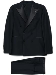 Двубортный костюм Tagliatore, синий