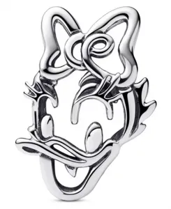 Ажурные подвески-подвески «Дэйзи Дак» от Disney Pandora, silver