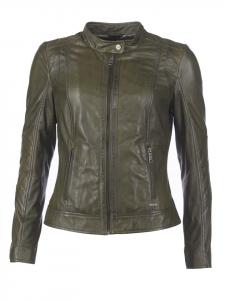 Кожаная куртка Maze Marcie, цвет forest night