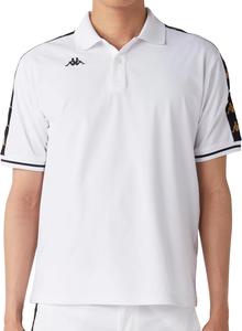 Мужская поло-рубашка Kappa с коротким рукавом, белый