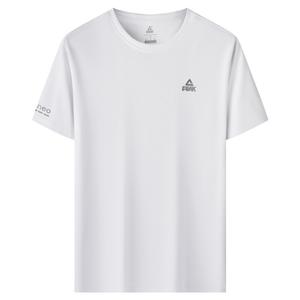 Футболка унисекс PEAK, Белые короткие рукава