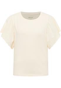 MUSTANG Футболка 'Style Lima' в цвете Off White