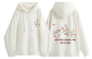 Warrior Ride The Wind And Waves Series Свитшот Унисекс, Светло-розовый