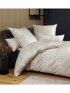 Постельное белье Janine Cotton Milano бежевого, зеленого и медного цветов Janine, 155 x 220 + 80 x 80 см