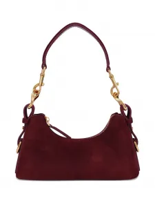 Замшевая сумка на плечо Potamy, красный
