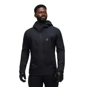 Куртка черный Diamond Dawn Patrol Hybrid Shell, черный