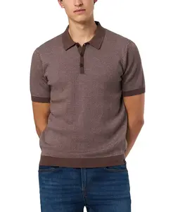 Мужская ребристая рубашка-поло Walbert Buffalo David Bitton