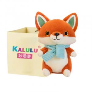 Милый Fox, плюшевая игрушка Fox, маленькие практичные куклы Fox, плюшевая кукла, высота 25см/40см/60см Click, темно-оранжевый