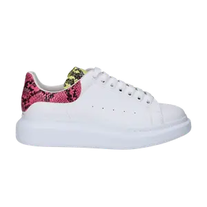 Кроссовки Alexander McQueen Alexander McQueen Oversized Sneaker 'White Multi Snake Print', белый