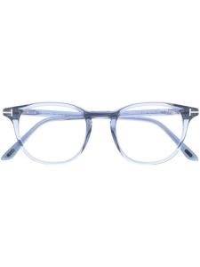 TOM FORD Eyewear очки в круглой оправе, синий