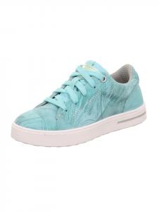 Кроссовки на шнуровке superfit, светло-зеленый