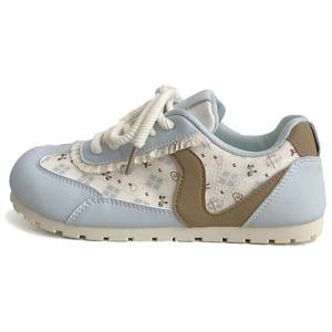 Низкие женские кроссовки City camel, Light Blue