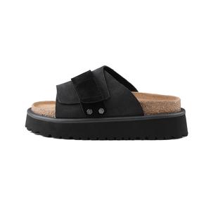 Серия Broken Cocoon EVA нескользящие противоскользящие шлепанцы унисекс черные HANQIAORIJI